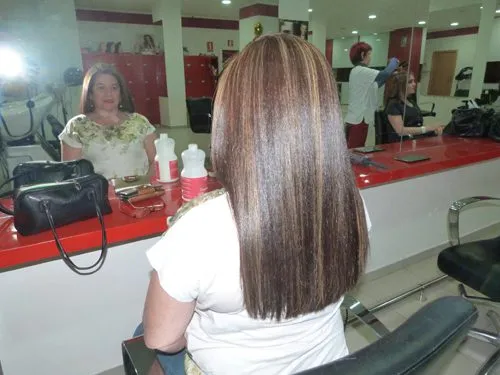 Peinados melena larga