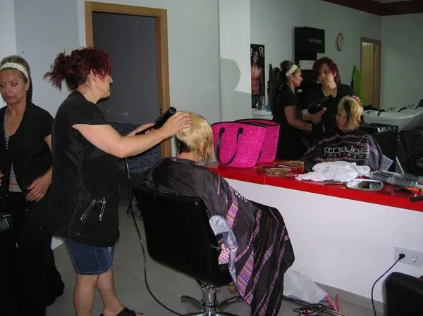 Secado cabello corto