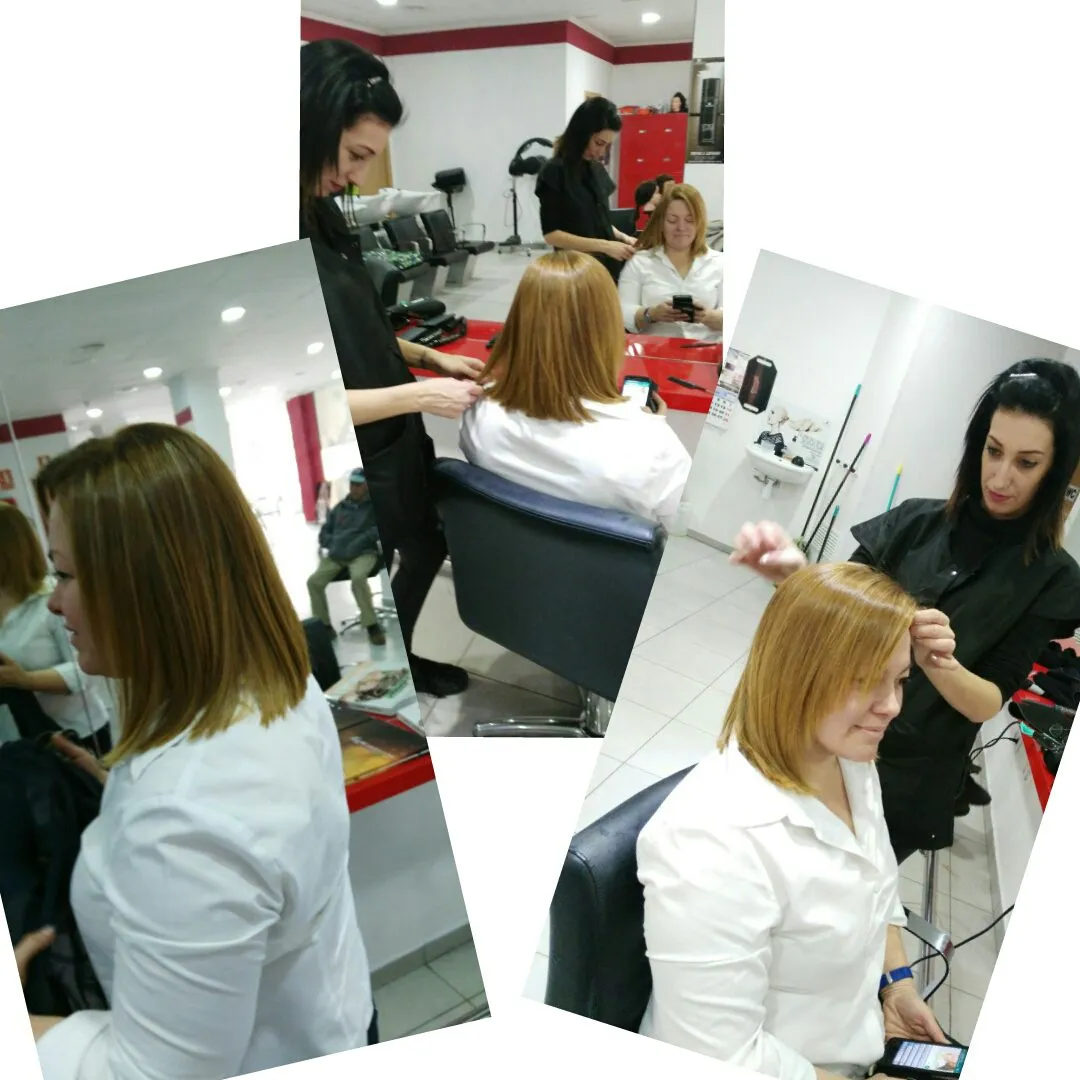 peinado media melena