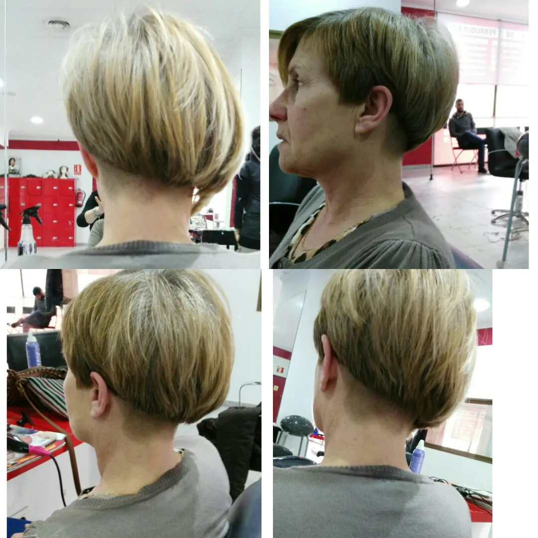 Peinado cabello corto