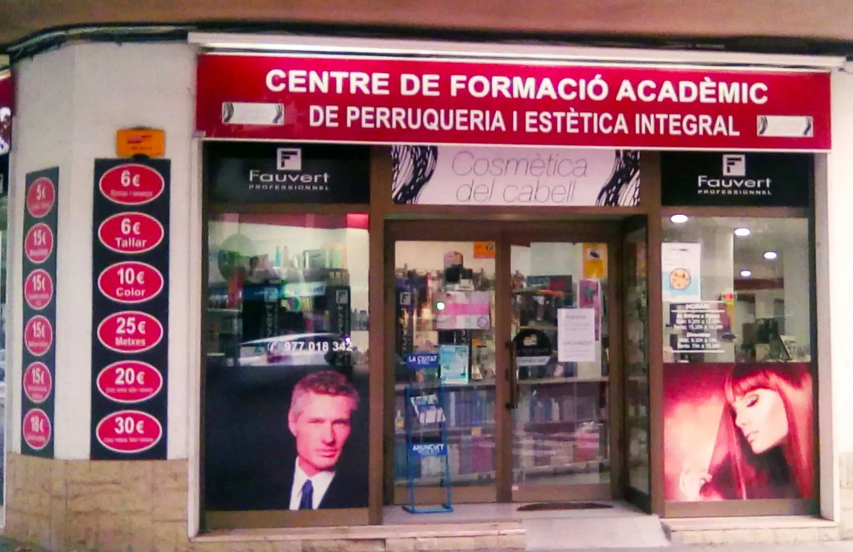 Academia de peluquería en Cambrils