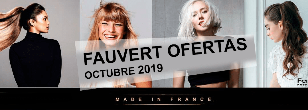 Ofertas productos de peluquria Fauvert Octubre 2019