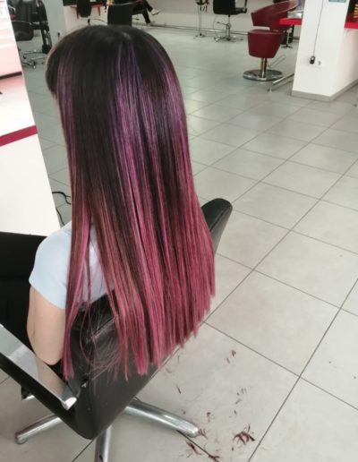 tinte de pelo peluquería en Reus