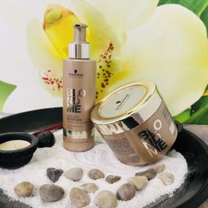 Schwarzkopf Professional Pack Blond Me Keratin Restore Bonding Mask + Intense Care Bonding Potion
