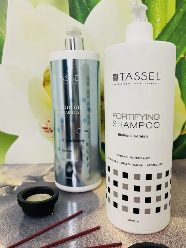 Tassel Pack Hyaluronic Mascarilla + Fortyfying Shampoo