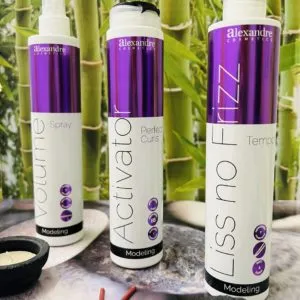 Alexandre Cosmetics Pack Activator Perfect Curls + Volume Spray + Liss no Frizz Temporal
