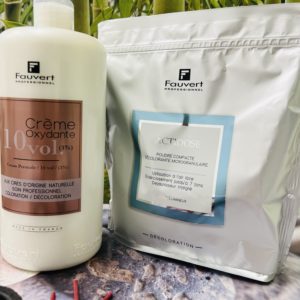 Fauvert Professionnel Pack Actidose Décoloration + Crème Oxydante 10 vol