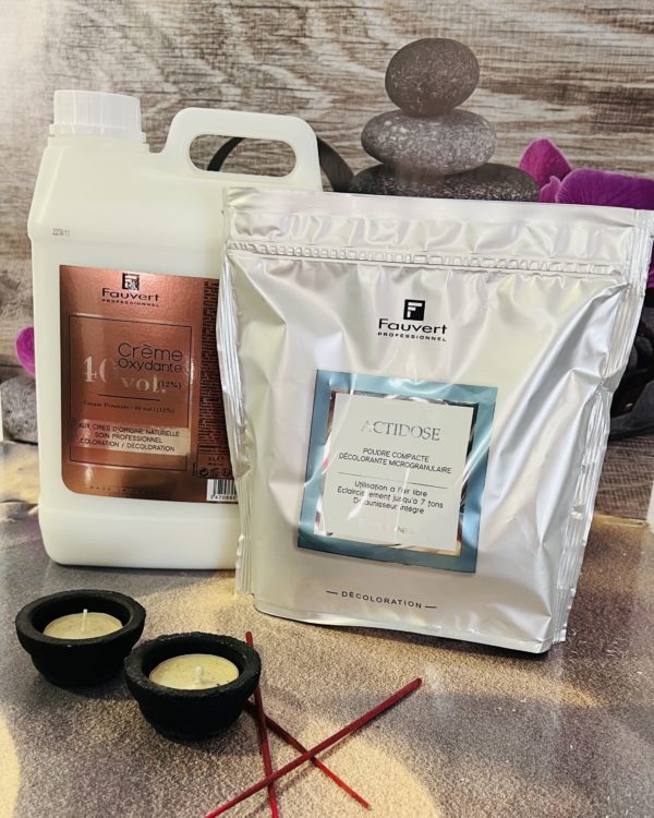 Fauvert Professionnels Crème Oxydante 40 Vol + Actidose Décoloration