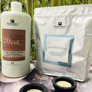 Fauvert Professionnel Pack Crème Oxydante 20 vol + Actidose Décoloration