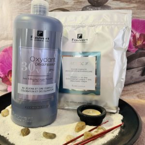 Fauvert Professionnel Pack Oxydant Dejaunisseur 30 vol + Actidose Décoloration