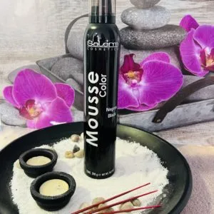 Salerm Cosmetics Mousse Color Black