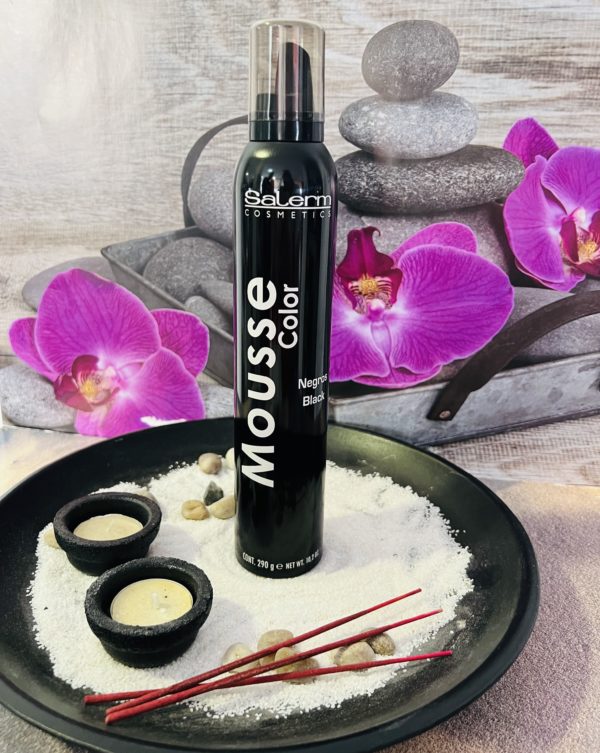 Salerm Cosmetics Mousse Color Black
