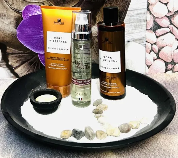 Fauvert Professionnel Pack Ocre D’esterel Cuivré/Copper + Liss Activ Sérum de Lissage