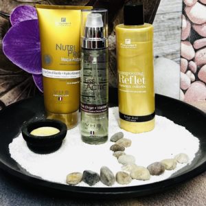 Fauvert Professionnel Pack Shampooing Reflet Cheveux Colorés Beige + Nutri Pro Masque Profond + Liss Activ Sérum Lissage