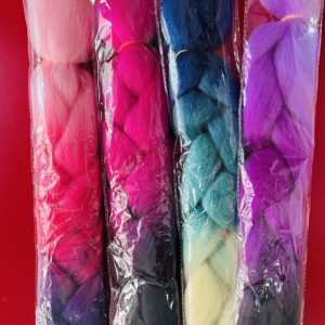 Trenzas de colores